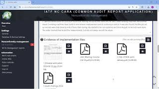 IATF NC CARA - a practical example