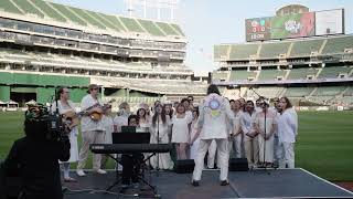 Oakland Roots 2026 Pride Night game with Free Key Choir