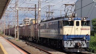 【芋臨】JR貨物 EF65 2083号機+コキ20B 臨貨[8056レ] 東京タ行 小田栄駅通過！