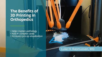 The Benefits of 3D Printing in Orthopedics.