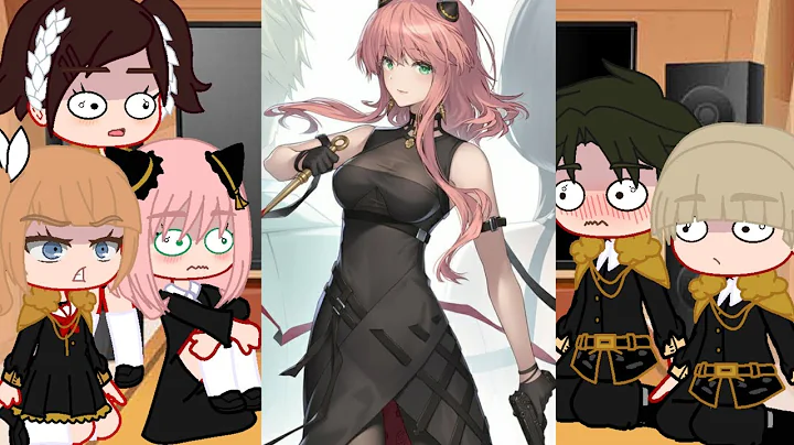 👒 Anya's classmates + Damian's FANGIRLS react to Anya x Damian,Gacha club,Spy x family,COMPILATION 👒