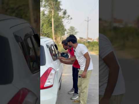 चोरी करना पड़ा भारी 😳😂😎👀#comedy #topx100 #chori #shorts #car #gemini #ai #reletable #funnyshorts