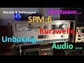 Wandel &amp; Goltermann SPM-6 (1968) Unboxing und Test. Kurzwelle und Langwelle - Pegelmesser Empfänger