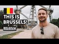 Best Brussels Attraction?  | The Atomium | Belgium Travel Vlog