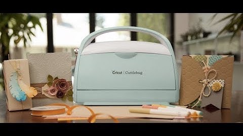 How to use the Cricut Cuttlebug
