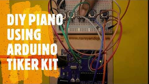 DIY PIANO USING ARDUINO TINKER KIT || NARAYANDOJO STEMCLUB