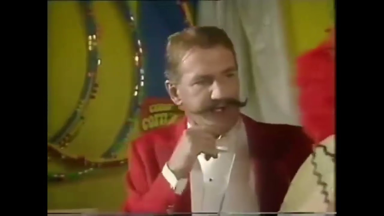 Russ Abbot and Tom Bright clowning around.