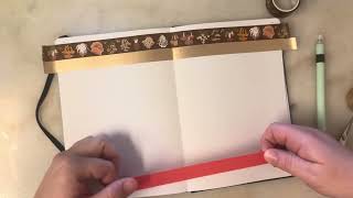 Stationery and Washi Tape - product demo for E.A. | ASMR | soft spoken | journaling screenshot 5