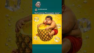 The Special Sweet Dream Of Pineapple Juice BUT Cruel reality! Dwayne x Peele #thewokandanok