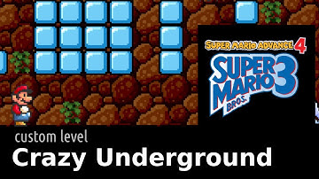 SMA4 custom level - Crazy Underground