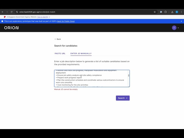 Thumbnail for Recruiter Search Feature Text