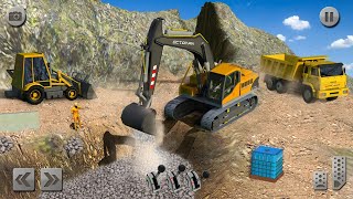 Truck Driver Sand Excavator Drive 2020 - Construction Simulator 3D Android Gameplay screenshot 4