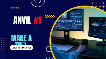 How to make a website in 5 minutes | Anvil tutorial #1