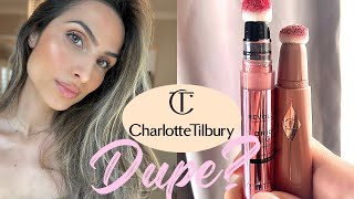 Charlotte Tilbury Pinkgasm Dupe?? Makeup Revolution Bright Light Highlighter Beam Pink