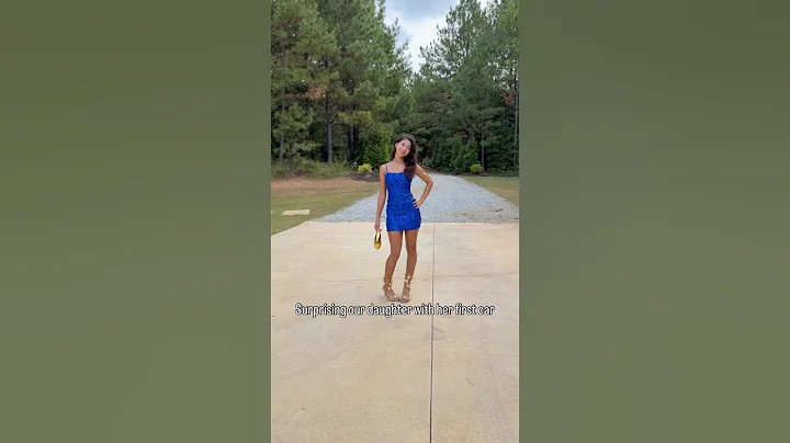 Surprising our daughter with her first car🥹￼