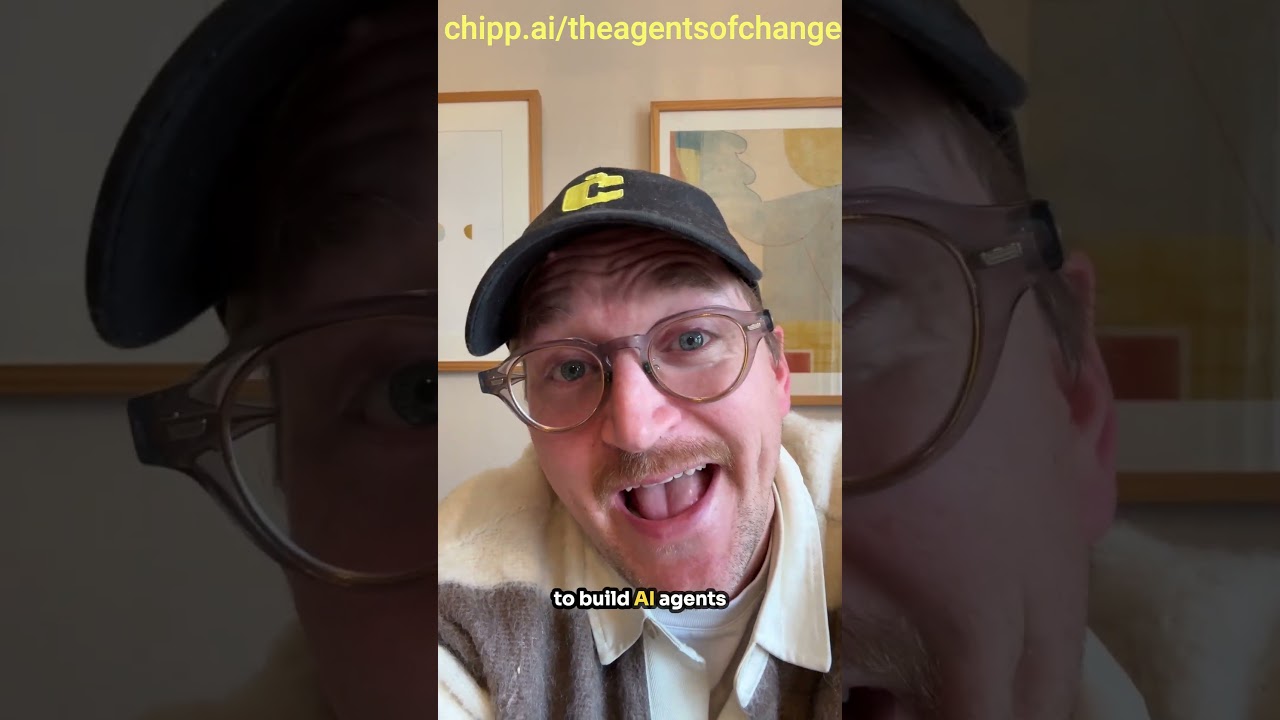Video thumbnail: 🤖 Agents of Change Season 2 is HERE — Learn AI with Chipp