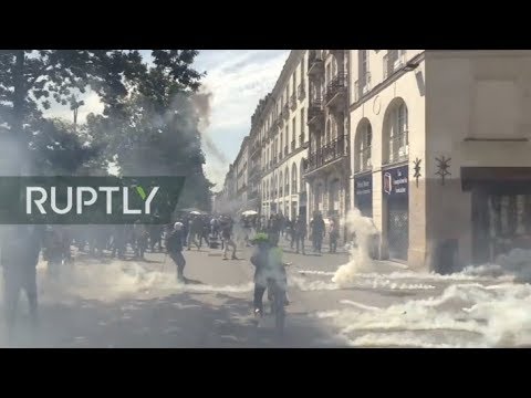 LIVE: ‘March of Silence’ and protest against police brutality hit Nantes  Part 2 - LIVE: ‘March of Silence’ and protest against police brutality hit Nantes  Part 2
