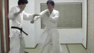 心道の突き(striking of shindo)