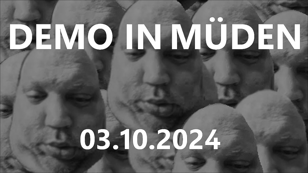 03.10.2024 - Demonstration für Kinderschutz im Internet - Müden (Aller)