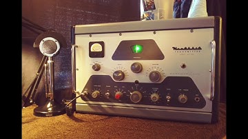 My Heathkit DX-100 Over The Air W/ W2BTK