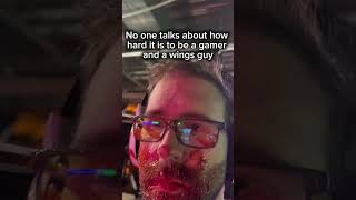 The Truth About Gaming While Eating Hot Wings