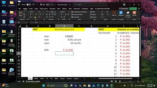 Excel Financial Functions Full Course | PMT, EMI, NPV, IRR Explained in Hindi