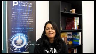 Precision Learning - Video Testimonial (Amanda) | SAT | LSAT | TOEFL | GMAT | GRE Prep screenshot 5