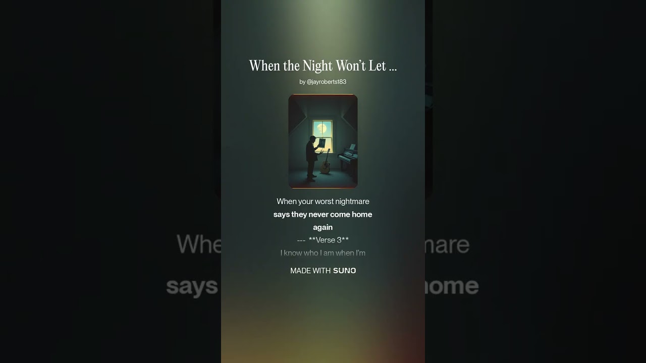 When the Night Won’t Let Me Sleep