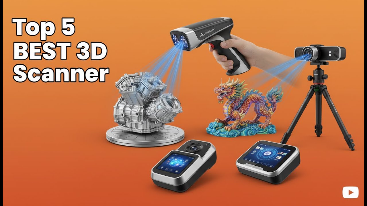 TOP 5: BEST 3D Scanner in 2026 | Best Budget 3D Scanners - YouTube