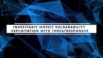 Investigate MoveIT Vulnerability Exploitation With ThreatResponder