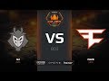 G2 vs FaZe, map 2 dust2, FACEIT Major London 2018