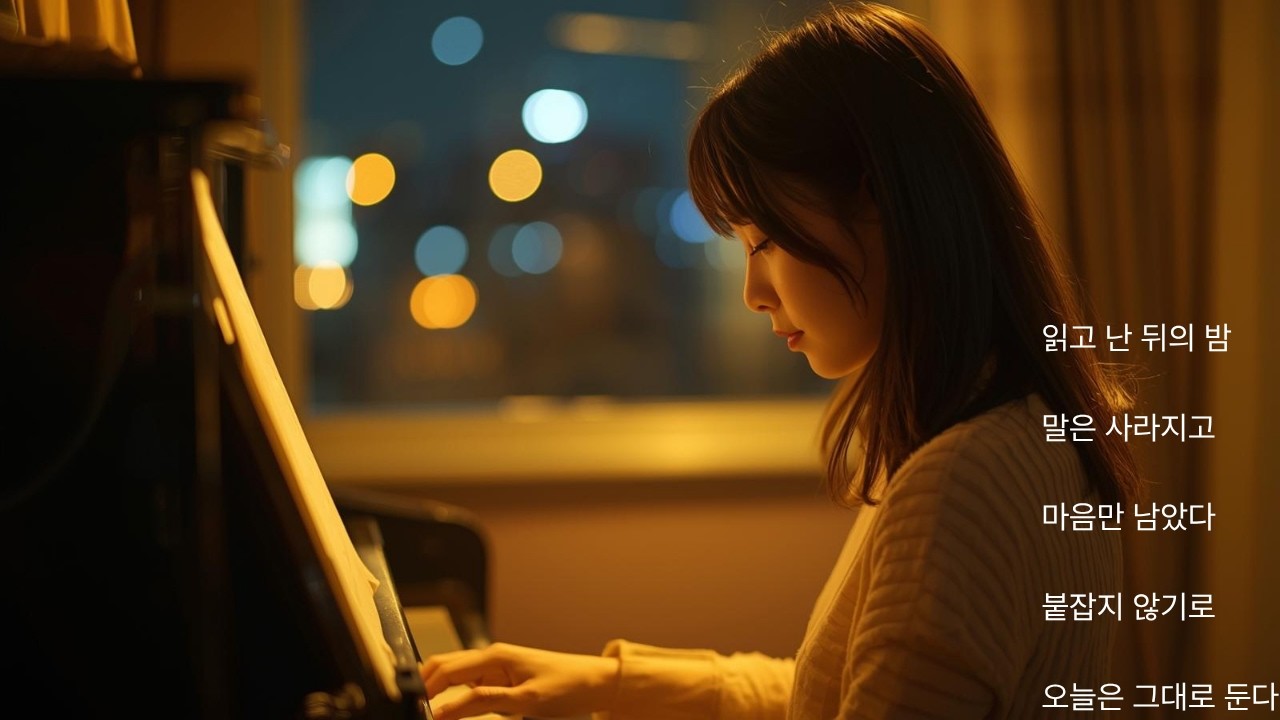 그대로 두자| 피아노 발라드 | Life by Mint | 자작곡