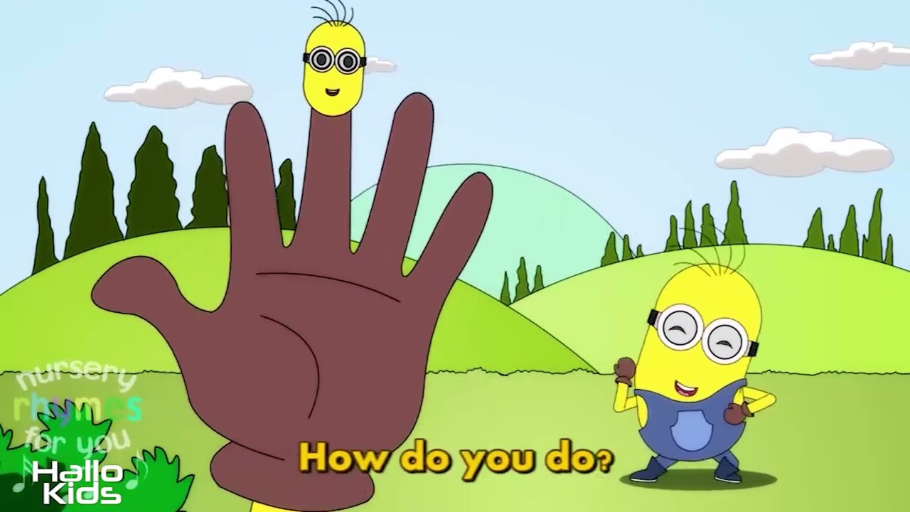 MINIONS FINGER FAMILY - Hallo Kids