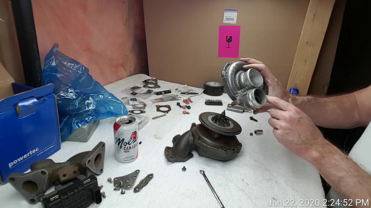 Jeep Cherokee 3.0 Diesel CRD - Turbo Rebuild 1 of 2