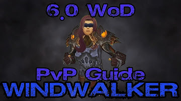 Windwalker Monk 6.0 PvP Guide