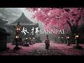 参拝 SANPAI | Japanese Zen Music with Temple Bells &amp; Sakura Rain | 1.5 Hour Meditation Music