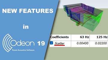 New features in ODEON 19