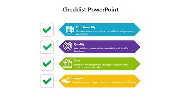 How to Create a Checklist Diagram  in  PowerPoint