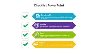 How to Create a Checklist Diagram  in  PowerPoint