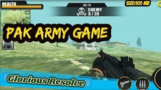 Pak Army Game || Glorious Resolve screenshot 1