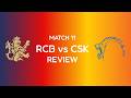 RCB Overpower CSK in Bengaluru Clash | RCB vs CSK Review | Match 11 | IPL 2026