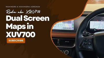 How to enable #Apple #Maps in the MID of #mahindra #xuv700