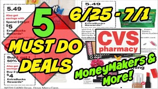 5 MUST DO CVS DEALS (6/25 - 7/1 )