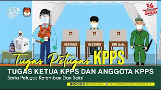 Tugas Anggota KPPS 1 Sampai 7, Serta Linmas Dan Saksi Dalam TPS Pada  Pemilu 2024