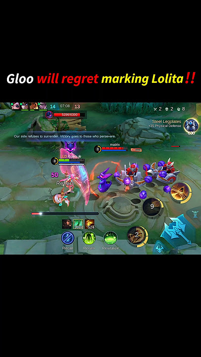 Gloo VS Lolita😺 #2025MobaAnniversary #MOBA5v5PPE