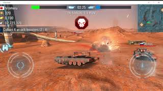 Future Tanks gameplay hitomaru vs Multiple players August 2016 screenshot 2