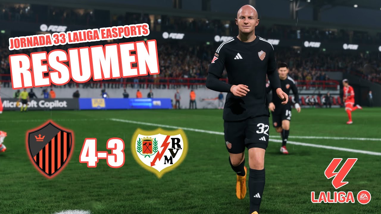 RESUMEN JORDADA 33 Shading FC (4)-(3) Rayo Vallecano (TEMPORADA 28-29 ...
