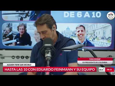 “Iván Duque desde Oslo: El Nobel a María Corina y el deber moral de sacar a Maduro del poder”