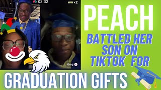 EXPOSED‼️ Did Peach McIntyre REALLY Fake Her Son’s Graduation Story for TikTok Battle Cash? 🚨