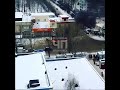 Горит автобус. Ульяновск